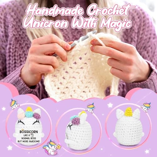 Christmas Boss Gifts for Boss Lady Women, Bossicorn Xmas Stocking Stuffers White Elephant Birthday Unicorn Office Gift for Boss Female Appreciation Thank You Present for Supervisor Manager Leader