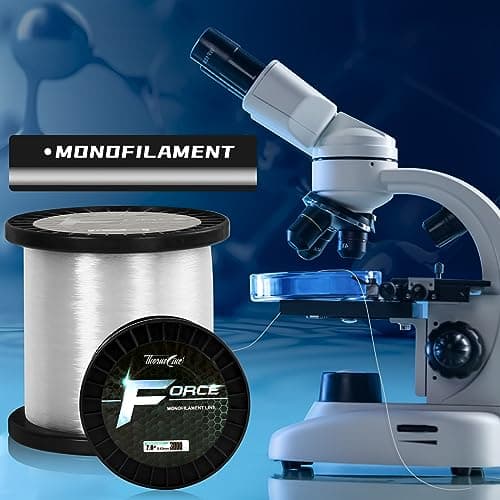 ThornsLine Force Monofilament Fishing Line, Heavy Duty Strong Mono Fishing Wire, Clear Nylon Leader Line