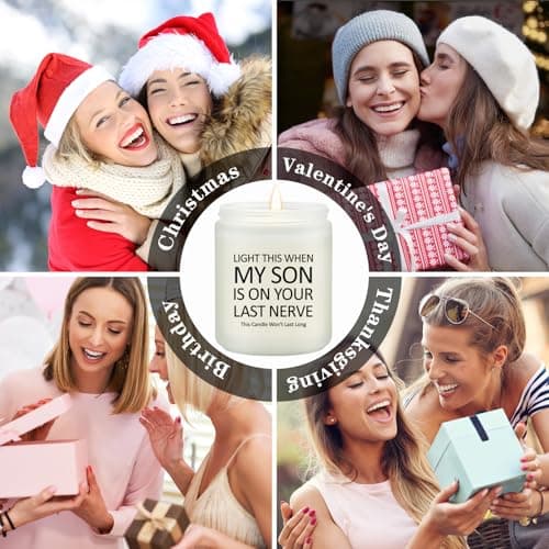 Mothers Day Gifts for Daughter in Law from Mother in Laws, Lavender Scented Soy Candle Daughter in Law Gifts, Christmas Wedding Birthday Gifts Candle B0DB8CL6PP