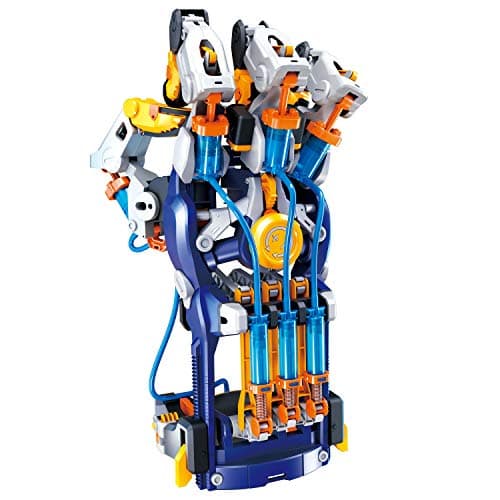 Thames & Kosmos Mega Cyborg Hand STEM Experiment Kit | Build Your Own GIANT Hydraulic Amazing Gripping Capabilities Adjustable for Different Sizes Learn Pneumatic Systems B085LRW4VR