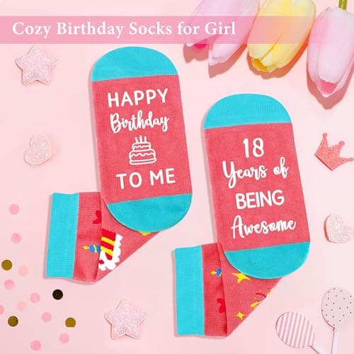18th Birthday Gifts for Girls Trendy 18 Year Old Girl Birthday Gifts for 18 Year Old Girl Gift Ideas Unique Age 18 Gift for Female Teen Girls Her Daughter Happy 18th Decoration Presents with Tumbler