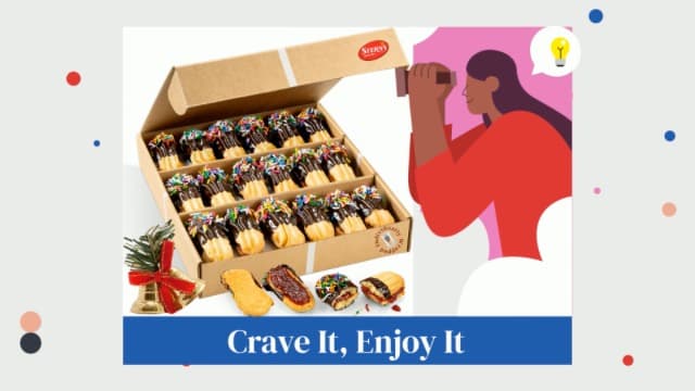 Italian Cookies Gift Basket | Chocolate Covered Cookies | 15 Cookies Individually Wrapped | Fresh Bakery Cookies | Birthday Food Gifts | Gourmet Cookies Gift | Kosher & Nut Free | Stern’s Bakery