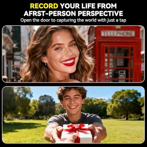 2026 AI Smart Glasses with Camera,8MP HD Video Recording Camera Glasses,Voice Control,Object Recognition,Real-Time Translation,Smart Sunglasses with Bluetooth Call,for Travel, Conferences & Vlogging