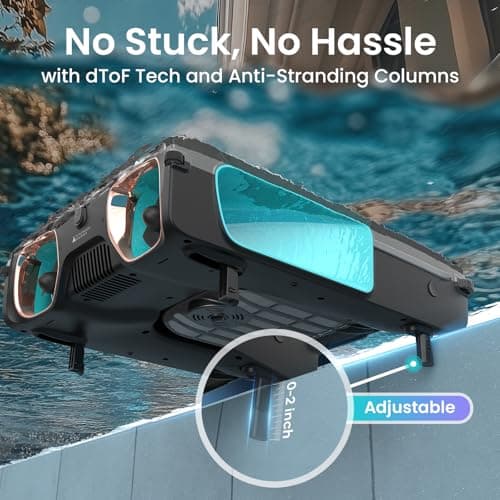 AIPER Surfer S2 Solar Powered Pool Surface Skimmer Robot with APP Support, 24/7 Continuous Cleaning, Dual Charging Modes, Smart Obstacle Avoidance, 150-um Filtration, OTA Upgrade