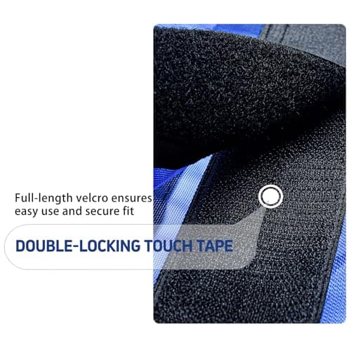 Fornyk Mesh Horse Fly Boots Set of 4, Non-Slip Horse Leggings, Loose Fitting Fly Boots for Horses, Breathable Adjustable Leg Wraps, Reduce Stomping & Stay Up, Not Sag, No Rub