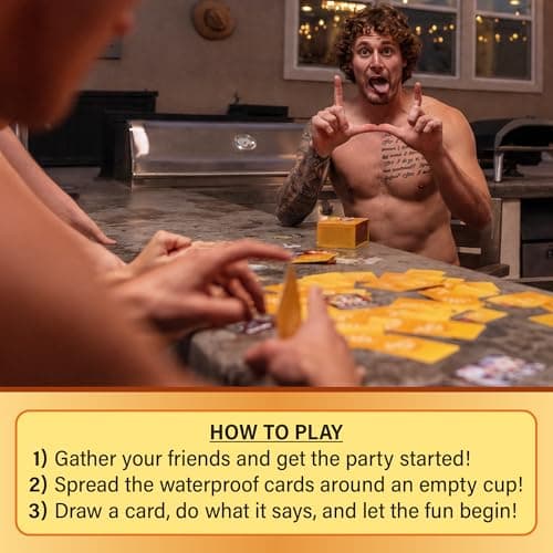 Lost Boy Entertainment King’s Cup Extreme - Party Games - Card Games for Adults - Date Night - Couples Games - Travel Games - Laugh Out Loud - TikTok Viral