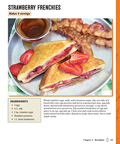 Weekend Camping Cookbook: Over 100 Delicious Recipes for Campfire and Grilling (Fox Chapel Publishing) Make-Ahead Meals for Outdoor Adventures - Cast Iron Nachos, Bacon S'Mores, Foil Packs, and More 1497102936
