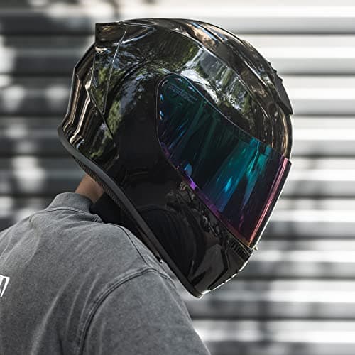 Full Face Motorcycle Helmets for Adults Men and Women DOT Street Bike Racing Helmet with Tinted Visor Model MD-813