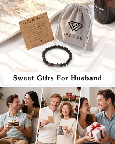 Cross Bracelet, To Mens Boys Christian Gifts for Birthday Christmas B0C38SKT3X