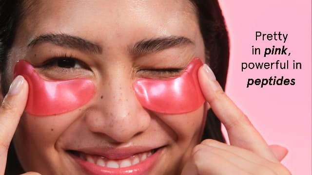 grace & stella Award Winning Under Eye Mask - Christmas Gifts for Teens, Self Care Gifts for Women, Reduce Dark Circles, Puffy Eyes, Undereye Bags, Wrinkles, Under Eye Patches - Vegan (24 Pairs, Pink)