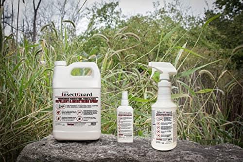 InsectGuard Permethrin Mosquitoes, Ticks and Flies Repellent & Insecticide Pump Spray (6oz)