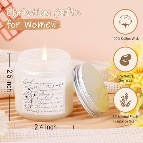 Christian Religious Gifts for Women, Best Friend Sister Mom Christmas Birthday Gifts for Women Friendship Faith, Valentines Mothers Day Easter Ideas Present for Her Friends