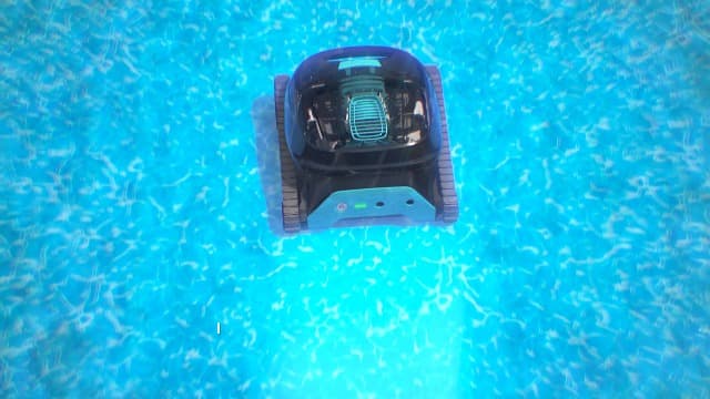 Dolphin Liberty 300 Cordless Automatic Robotic Pool Vacuum Cleaner, Magnetic Charging, Click-Up for Easy Removal, Ideal for In-Ground Pools up to 33 FT in Length