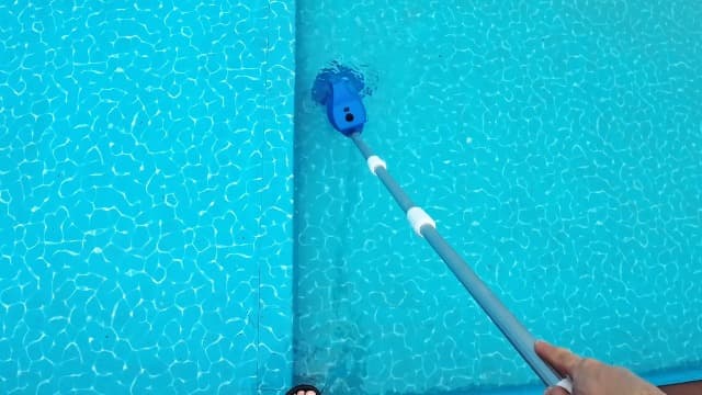 2025 Upgraded Handheld Pool Vacuum Cleaner for Above Ground & Inground Pools - Cordless Pool Cleaner w/18.5GPM Suction, Telescoping Pole(20-69in), 2 Brush Heads - Ideal for Spas & Hot Tubs