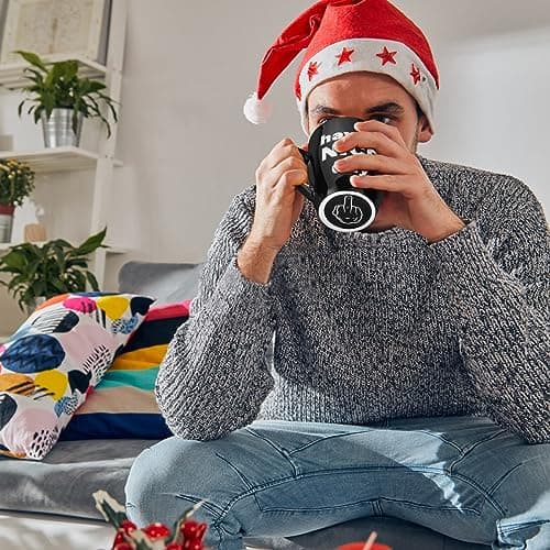 White Elephant Gifts for Adults, 13 OZ Coffee Mug Funny Presents for Women Men Wife Mom Dad Friend, Gag Gifts for Him Husband for Christmas Stocking Stuffers Valentines Anniversary Birthday