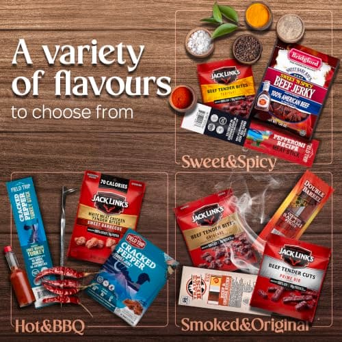 Beef Jerky Gift Baskets For Men - Meat And Cheese Gift Baskets, Birthday Gifts For Men Who Have Everything With Beef Jerky Variety Pack - Gifts For Dad & Care Package