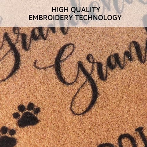 Grandma Gifts,Christmas Nana Gifts for Grandma,Gifts for Grandparents,Grandpa Gifts Birthday Gifts,Gigi Grandma Gifts from Granddaughter Grandchildren Grandson Grankids,Doormats Home Decor