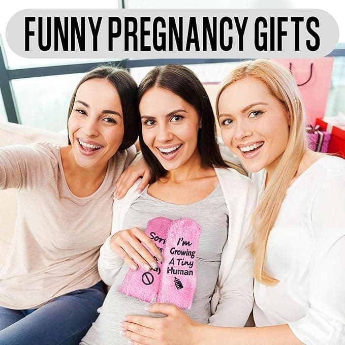 Sorry I Cant Today I'm Growing A Tiny Human Socks, Pregnancy Socks Funny For Mom To Be, Mother To Be Gifts For New, Gifts For Pregnant Daughter, Birthday For Expecting Moms, First Time Moms