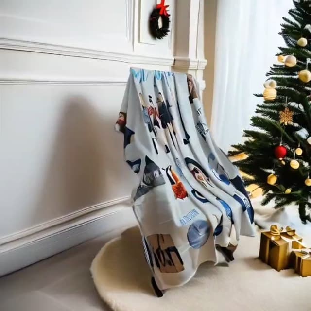 Music Blanket,Fall Throw Blanket,Singer Blankets,Music Flannel Blanket,Fuzzy Blanket,Decorations for Room Christmas Birthday Valentines Day Gifts for Women Girls Friend Fan (White 2)