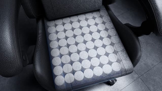 HLDIRECT Gaming Chair, Ergonomic Video Game Seat with 360° Swivel & Lumbar Massage, Computer Chair PU Leather Cushion for Adults Home/Office Use (Black & White)