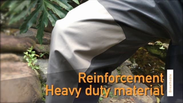 Dark Lightning Breathable Insulated Chest Waders, Perfect for 4 Seasons Fly Fishing Stocking Foot Waders for Men and Women