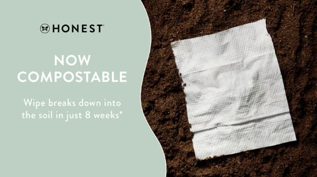 The Honest Company Hypoallergenic Multi-Use Baby Wipes for Sensitive Skin, Geo Mood, 288 Count