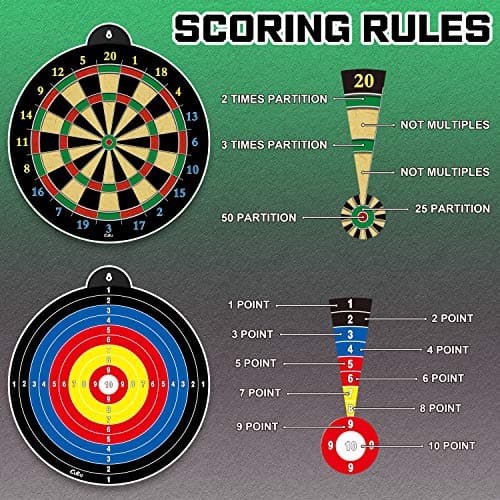 Magnetic Dart Board - 12pcs Magnetic Darts - Excellent Indoor Game and Party Games - Gifts for 5 6 7 8 9 10 11 12 Year Old Boy Kids