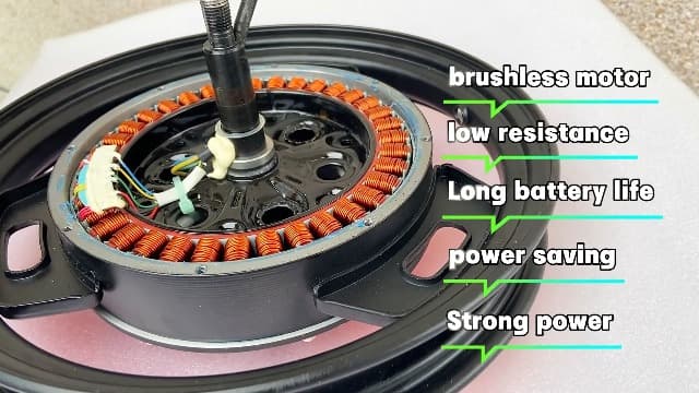 Electric Bike for Adults and Teens, 740W Peak Motor E-Bike with 30-60 Miles PAS Range, 48V 10AH/20AH Removable Battery, 14" Folding Mini Ebike with 20MPH, Electric Bicycle for Commute