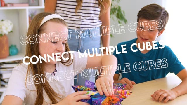 SHASHIBO Shape Shifting Box - Award-Winning Fidget Toy w/ 36 Rare Earth Magnets - Fidget Cube Transforms Into Over 70 Shapes, Sensory Toy Gift for Kids, Teens, and Adults (Wings)