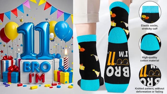 Juesly Birthday Gifts for Boys, 5-18 Years Old Sock for Boys, Presents for 5-18 Year Boy B0F1JQBPDY