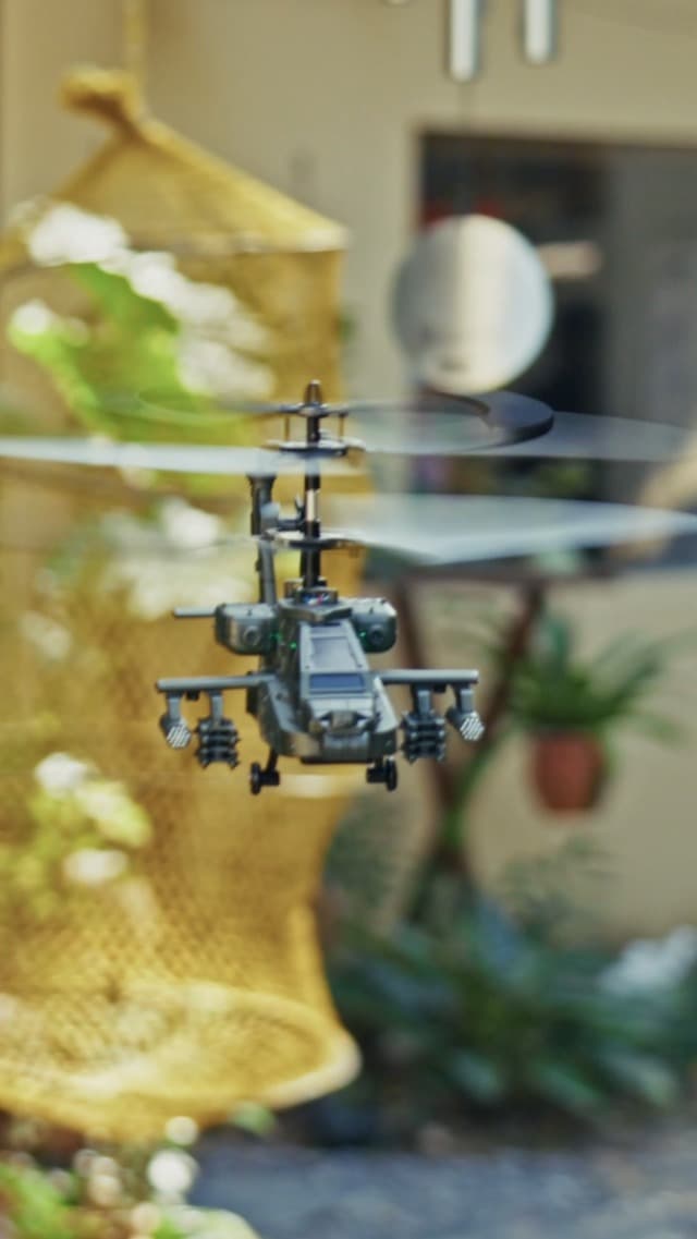 XIKOTEC RC Helicopter, Remote Control Helicopter Toy for Kids, Beginners and Adults with Altitude Hold, Gyro & LED Light, 2 Batteries & USB-C Charging, Gift for Boys Ages 8-12 (Green)