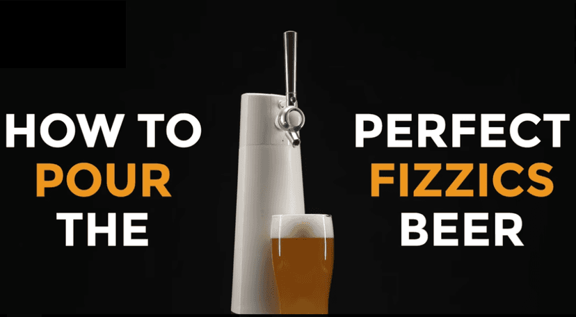 FIZZICS - DraftPour Beer Dispenser - Converts Any Can or Bottle Into a Nitro-Style Draft, Gift for Men and Beer Enthusiast, Beer Tap Draft Machine - Carbon