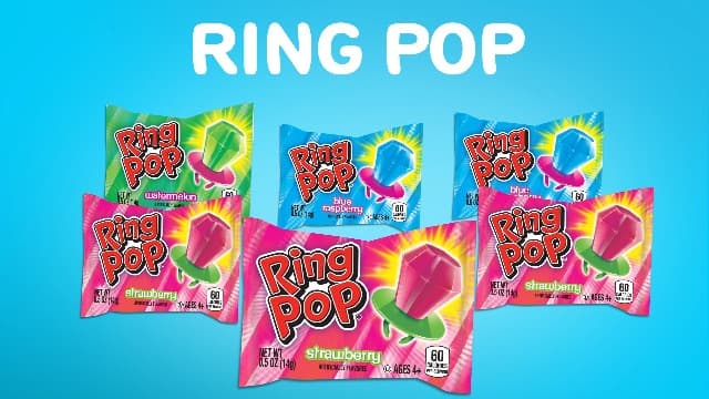 Christmas Candy Variety Pack, 18Ct Assorted Lollipops, Bulk Individually Wrapped Ring Pop, Push Pop, Baby Bottle Pop & Juicy Drop, Birthday Party Favors, Stocking Stuffers, Candy Bowls, Kids Gifts