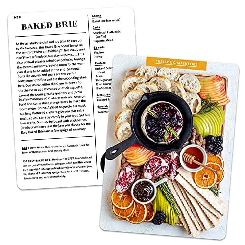 The Cheese Board Deck: 50 Cards for Styling Spreads, Savory and Sweet 0593233271