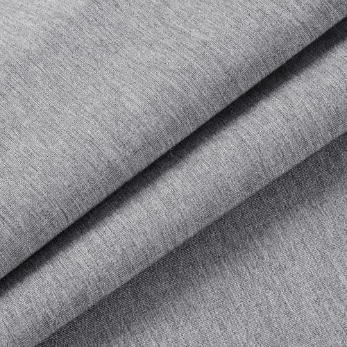 Foreate 600D Waterproof Canvas Fabric by The Yard 58” W Outdoor Upholstery Fabric for Chairs Indoor Polyester Material Patio Cushion Furniture Cover DIY Sewing, 1 Yard Light Grey