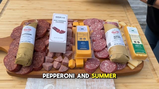 Charcuterie Food Items, Meat and Cheese Gift Basket Bundle – Salami, Summer Sausage - Charcuterie Board Food Gifts for Men - Father's Day, Mother's Day, Easter, House Warming, Care Package, Thanksgiving and Christmas Gifts