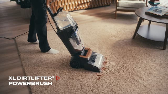 BISSELL Revolution HydroSteam Carpet Cleaner, Upright Deep Cleaner, HydroSteam Technology, 4-inch Self-Cleaning Tough Stain Tool & Formulas Included, 4123