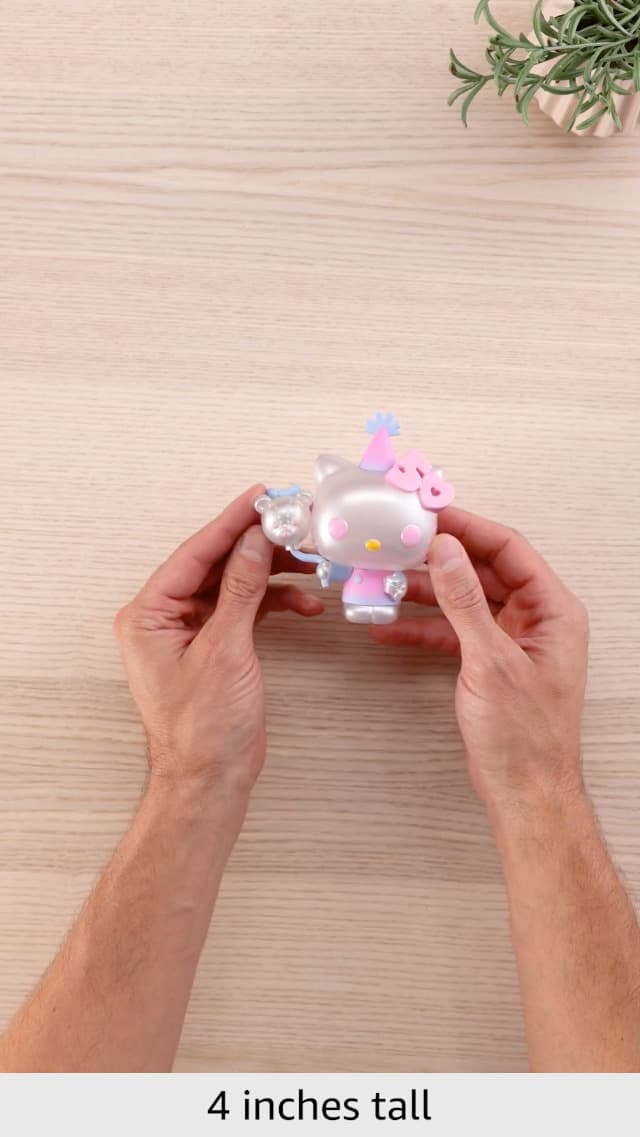Funko POP! Sanrio: Hello Kitty 50th - Hello Kitty with Balloons - Collectable Vinyl Figure - Gift Idea - Official Merchandise - for Kids & Adults - Anime Fans - Model Figure for Collectors
