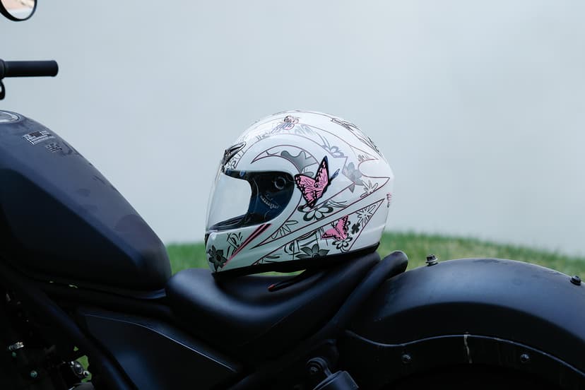 TCMT Full Face Motorcycle Helmet for Adults Men Women, Lightweight Polycarbonate Street Bike Dirt Bike Helmet with Anti-Scratch Mirror Shield and Removable Liner, DOT Approved