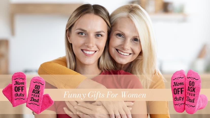 HAPPYPOP Gift Idea for Him - Gifts for New Dad Son Brother, Funny Men Socks Fathers Day