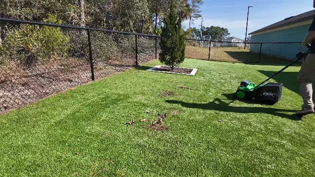 Turf Power Sweep by Turf Product Solutions - Cordless Battery Powered Artificial Grass Power Sweeper