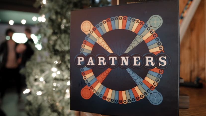 PARTNERS Board Game | 1st USA Edition | A 4 Player Strategy Board Game Played in Teams of 2 | Perfect for Game Night with Family, Friends, Adults, Teens, All Ages