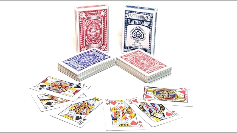The Dreidel Company Playing Cards, 24 Decks of Cards Bulk 2.25 Inch x 3.5 Inch for Blackjack, Euchre, Canasta Card Game