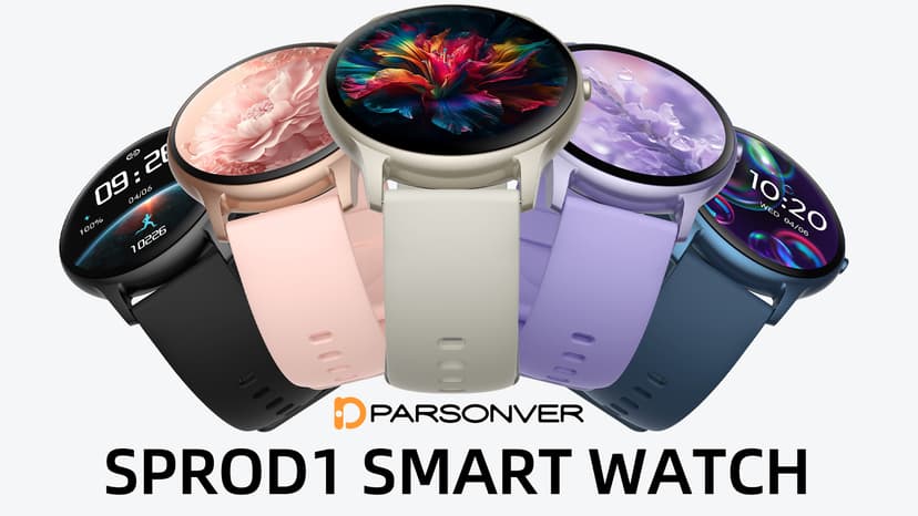 Parsonver Smart Watch for Men Women(Answer/Make Calls), HD Screen Fitness Tracker IP68 Waterproof 100+ Sport Modes, Heart Rate Sleep Monitor, Pedometer, Smartwatch for Android Phones/iPhone Compatible