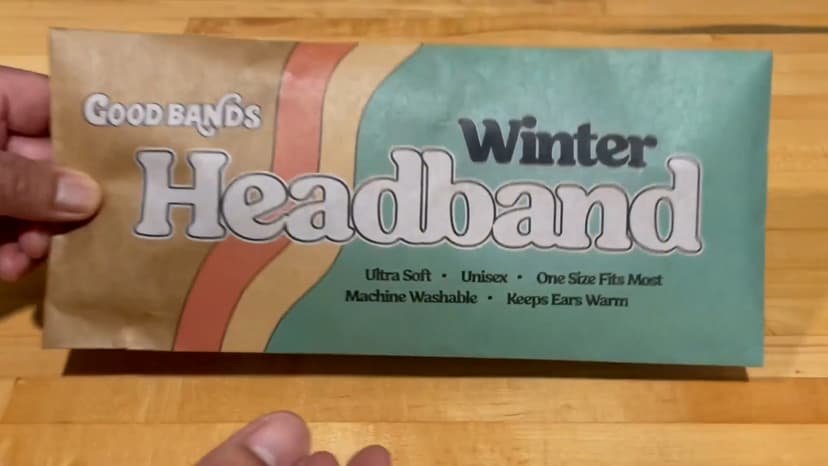 Good Bands Winter Fleece Ear Warmer Headband for Men and Women - Unisex ear muffs - Gear for Cold Weather – Perfect Head Bands for Ski, Cycling, and Running