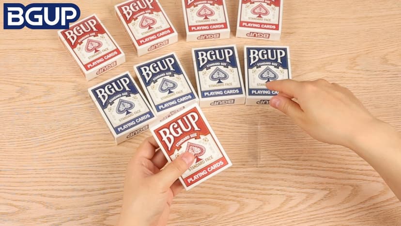 Playing Cards, 26 Decks of Cards Bulk Standard Size Poker Cards, Perfect for Classic Card Games, Party Games, Blackjack, Card Games for Families & Magic Performances (Red/Blue)