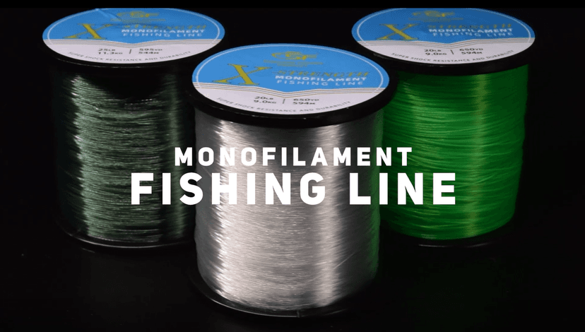 SF Monofilament Fishing Line Premium Spool X-Strong Mono Nylon Material Leader Line for Saltwater Freshwater 8/10/12/15/20/25/30/40/50/60/80/100LB