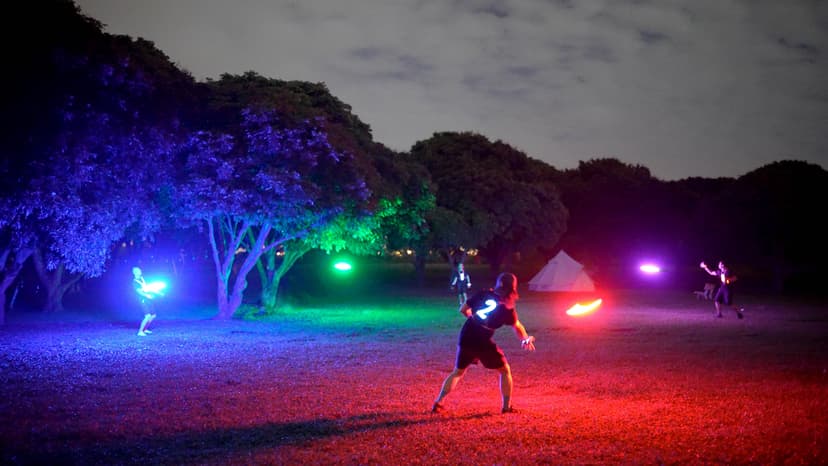 TOSY Flying Disc - 108 RGB Multicolor or 36 Monocolor LEDs, Super Bright, Smart Modes, Christmas Stocking Stuffers Gift, Camping Toy for Kid/Teen/Adult, Auto Light Up, Rechargeable, Waterproof, 175g