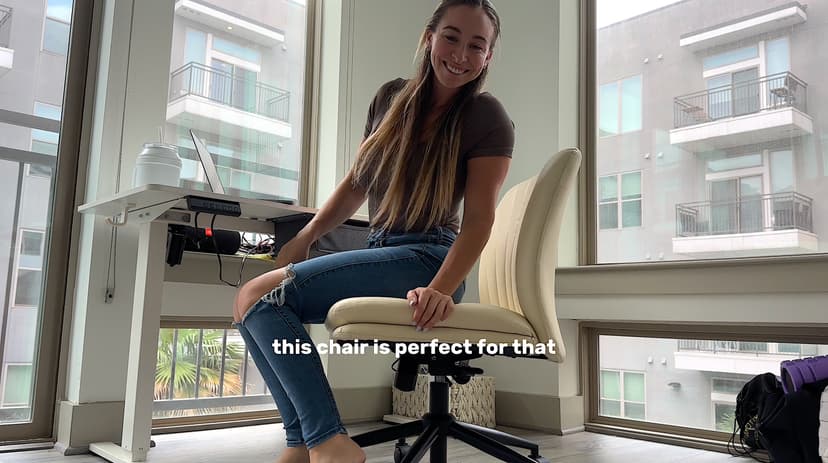 NYPOT Armless Desk Chair with Wheels for Criss Cross Sitting - Cross Legged Wide Armless Chair - Adjustable Vanity 360° Swivel Stool and 120° Rocking Wide Seat Comfy for Home and Office, Color Grey
