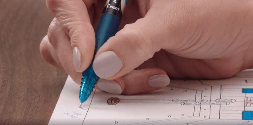 Pilot Precise V5 RT Refillable & Retractable Rollerball Pens, Extra Fine Point Pens 0.5 mm, Black, Pack of 2 - Ideal for School, Journaling & Office Writing